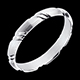 gifts woman braided white gold wedding ring