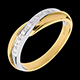 weddings wedding ring yellow gold white gold channel settin