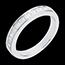 gifts Semi-paved  Semi-paved  wedding ring yellow gold channel setting - 0.5 carat