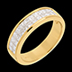 buy wedding ring yellow gold double channel setting c
