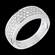 gifts bague diorama or blanc pavee mm 72 carats