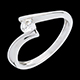 wedding solitaire apostrophe or blanc gm 26 carats