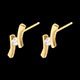 on-line buy boucles oreilles apostrophe diamants mm puce or ja