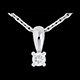 jewelry pendentif diamant beliere or blanc mm