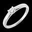 jewelry Elegance Solitaire ring white gold