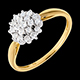 jewelry the kaleidoscope ring paved diamonds 35 carat 19 d