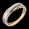 sell on line Trifolie Ring - 13 Diamonds