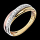 buy on line trifolie ring 13 diamonds