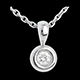 buy chalice pendant diamond bow