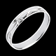 gold jewelry white gold plant permeation wedding ring