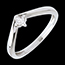 gifts Solitaire Zenith white gold