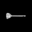 gold jewelry Diamond Stud Earrings - 0.25 carat