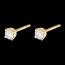 gift women Diamond Stud Earrings - 0.3 carat