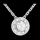 gifts pendentif bouton or blanc 25 carats