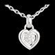 sales on line framed heat with diamond paving white gold diamond