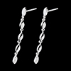 gifts White Gold Gentle Flora Earrings