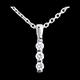 sell on line totem trilogy pendant 24 carat diamonds