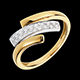 on-line buy yellow and white gold mark of the cat