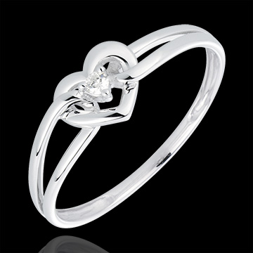 buy White Gold and Diamond My Love Ring