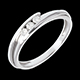 buy fusion trilogy ring white gold 3diamonds