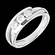 women fusion trilogy ring white gold 53 carat 3diamonds
