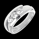 gift trilogie bipolaire or blanc tgm 77 carats diamant