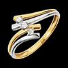 wedding Three Stone Firmament Ring - 3 diamonds