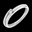 gifts women Contemporary Solitaire ring white gold
