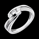 gifts women white gold ritournelle trilogy ring