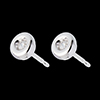 sales on line Chalice diamond earrings white gold