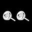 jewelry Chalice diamond stud earrings white gold