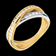 gift women tandem ring paved 52 carat 29 diamonds