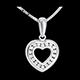 on-line buy pendentif coeur en abyme gm or blanc pave 25 carat