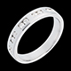 buy wedding ring white gold semi paved channel setting