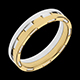 gifts woman precious white and yellow gold science