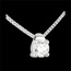 buy on line Solitaire necklace white gold - 0.26 carat