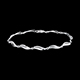gift woman white gold torsage bracelet