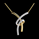 on line sell bejewelled yellow gold sensual necklace