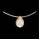 gift woman tear of the gazelle pendant necklace