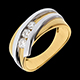 gifts woman white and yellow gold priscilla trilogy