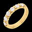wedding yellow gold - 1,2 carat