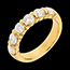 women yellow gold - 1,5 carat