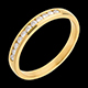 sales on line wedding ring yellow gold paved channel setting 11