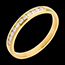 gift yellow gold - 0,2 carat
