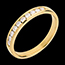 gifts yellow gold - 0,25 carat