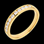 weddings yellow gold - 0,3 carat