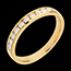 gold jewelry yellow gold - 0,3 carat