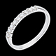 sales on line wedding ring white gold semi paved bar prong setti