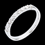 wedding white gold - 0,25 carat