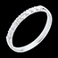 gift woman white gold - 0,25 carat